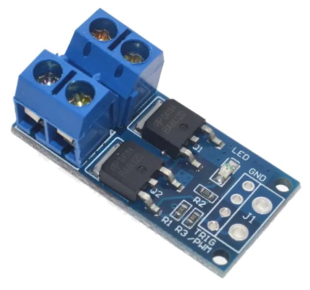 15 Amper 400 Watt PWM Kontrollü MOSFET Anahtarlama Kartı Modülü