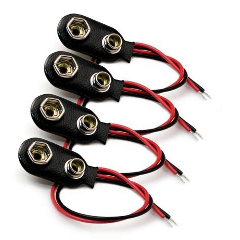 9V Pil Başlığı - Bağlantı Kablosu