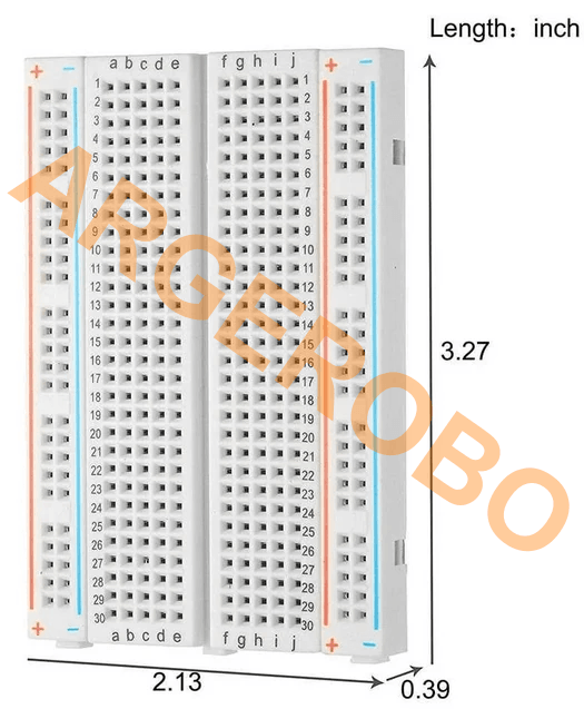Orta Boy Breadboard 400 Pin