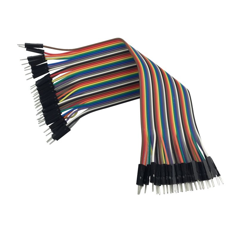 Erkek-Erkek Jumper Kablo 20cm 40 Adet