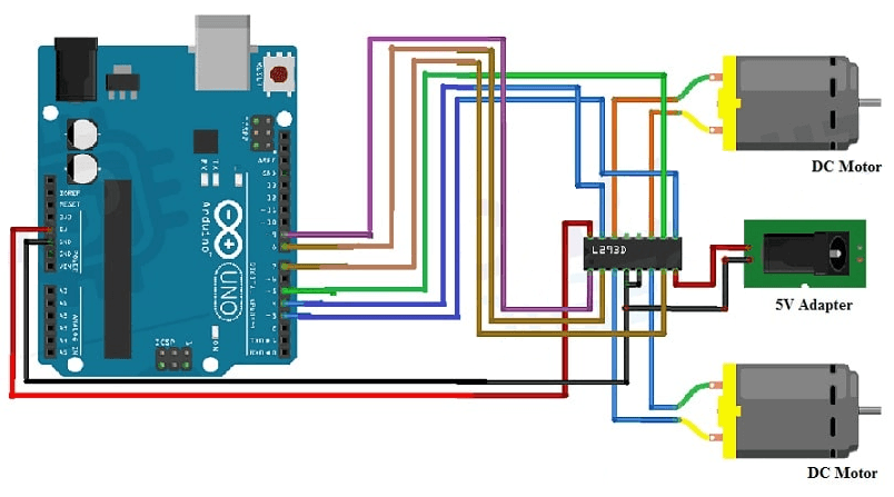 L293D Motor Sürücü Entegresi Dip-16