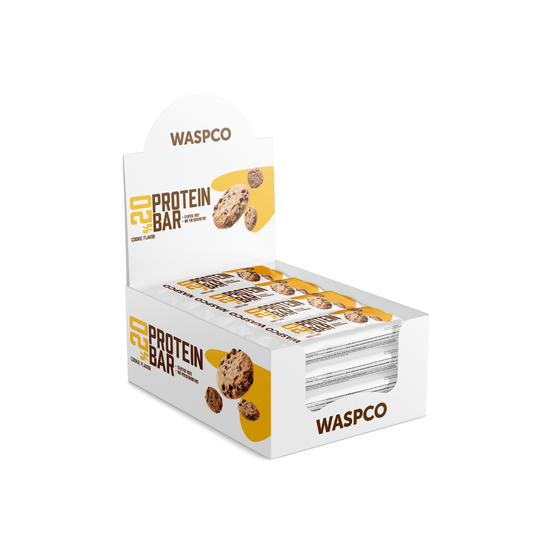 Kurabiye Aromalı Protein Bar 40g x 12 Adet