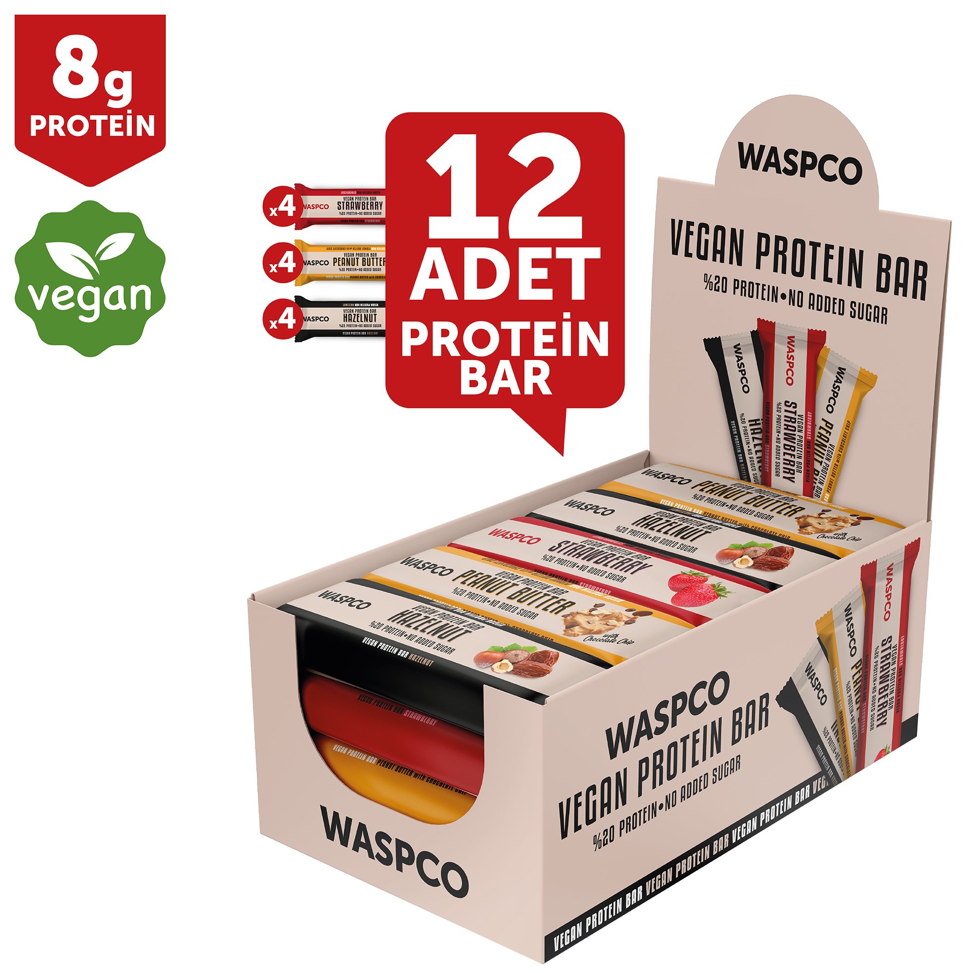 Vegan Protein Bar Mixed Pack