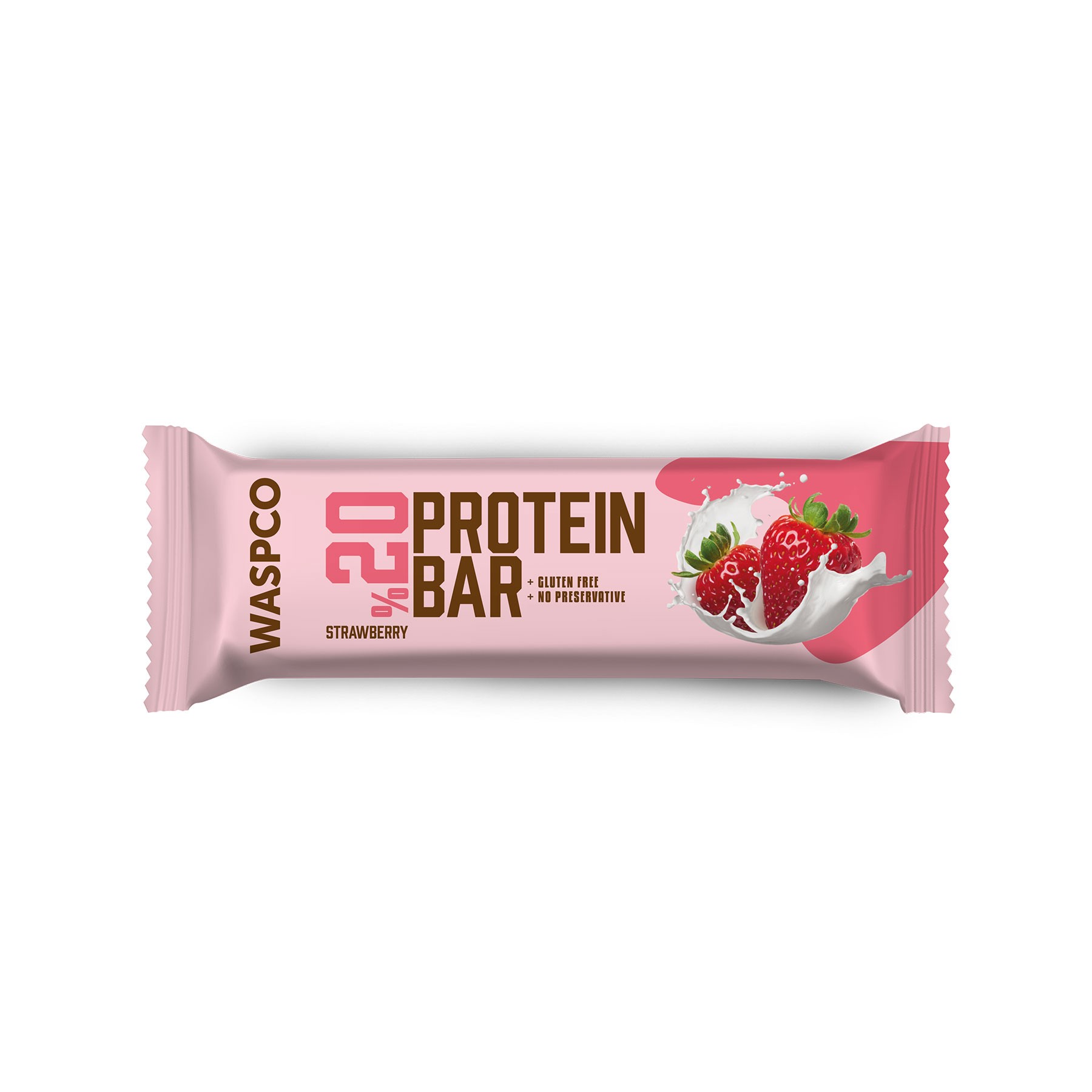 Çilekli Protein Bar 40g x 12 Adet