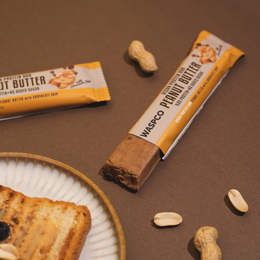 Waspco Vegan Peanut Butter Protein Bar