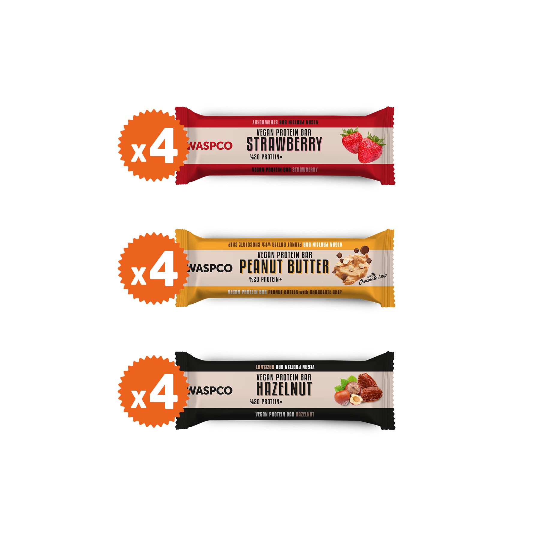Vegan Protein Bar Karma Paket 40g x 12 Adet