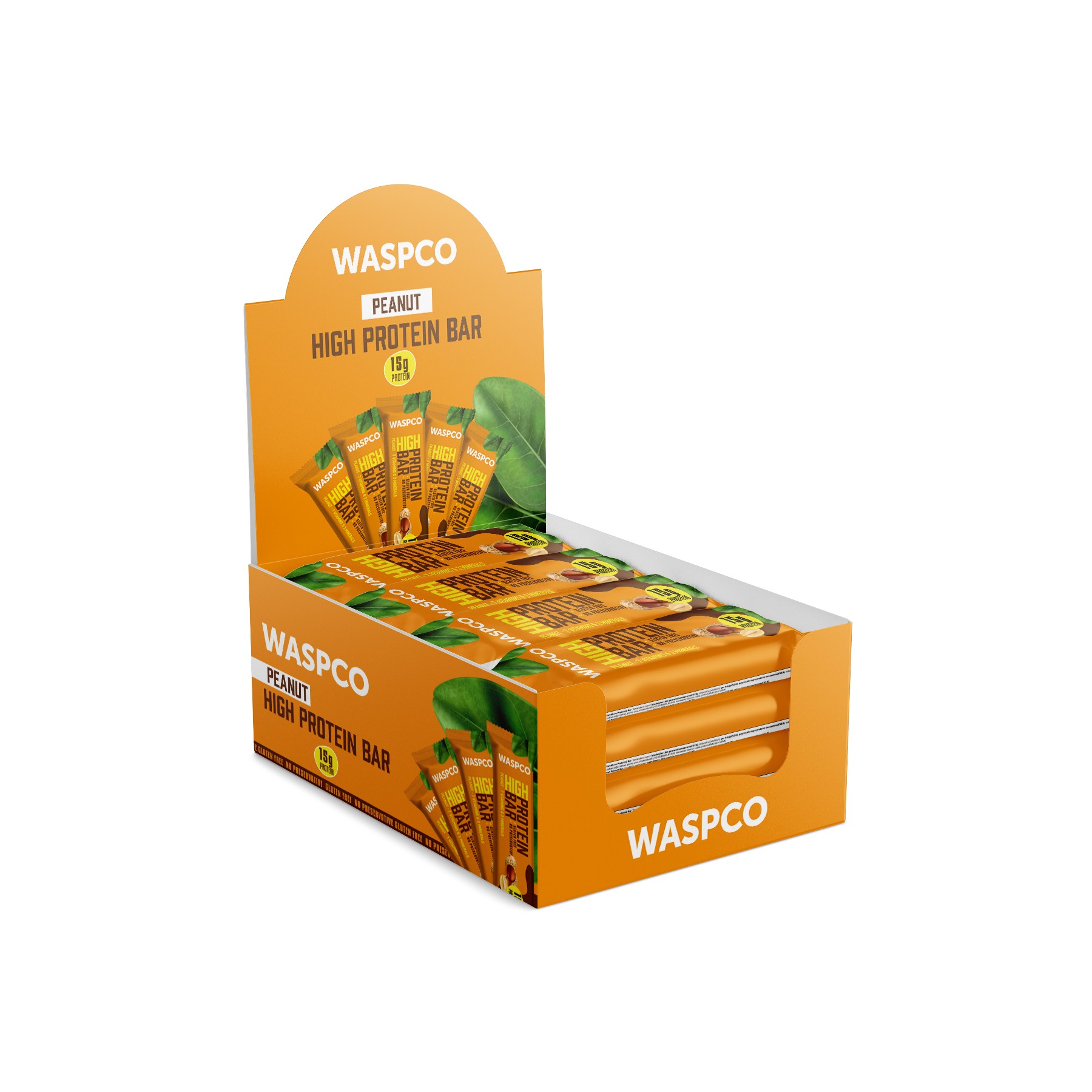 Yer Fıstıklı Yüksek Protein Bar 50g x 12 Adet