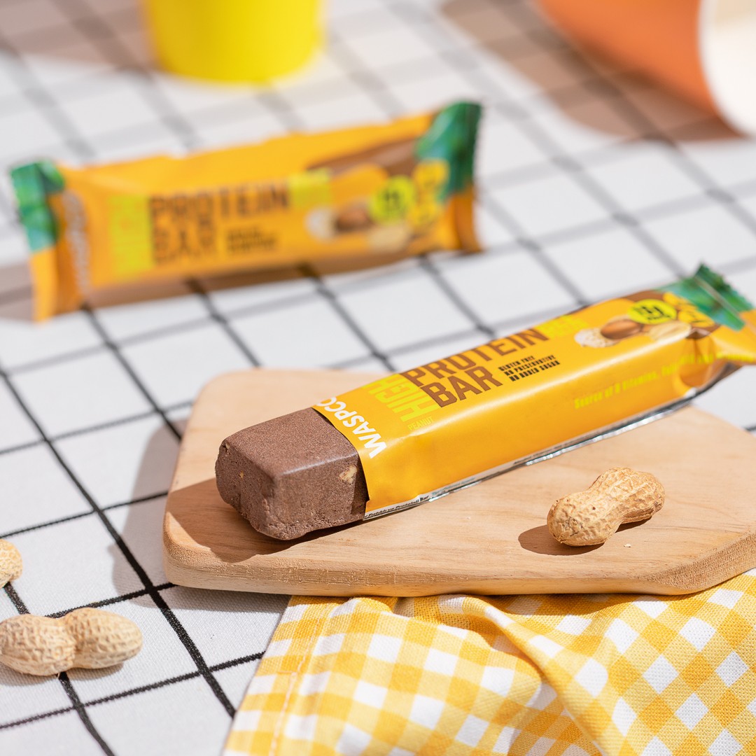 WASPCO Yer Fıstıklı Yüksek Protein Bar