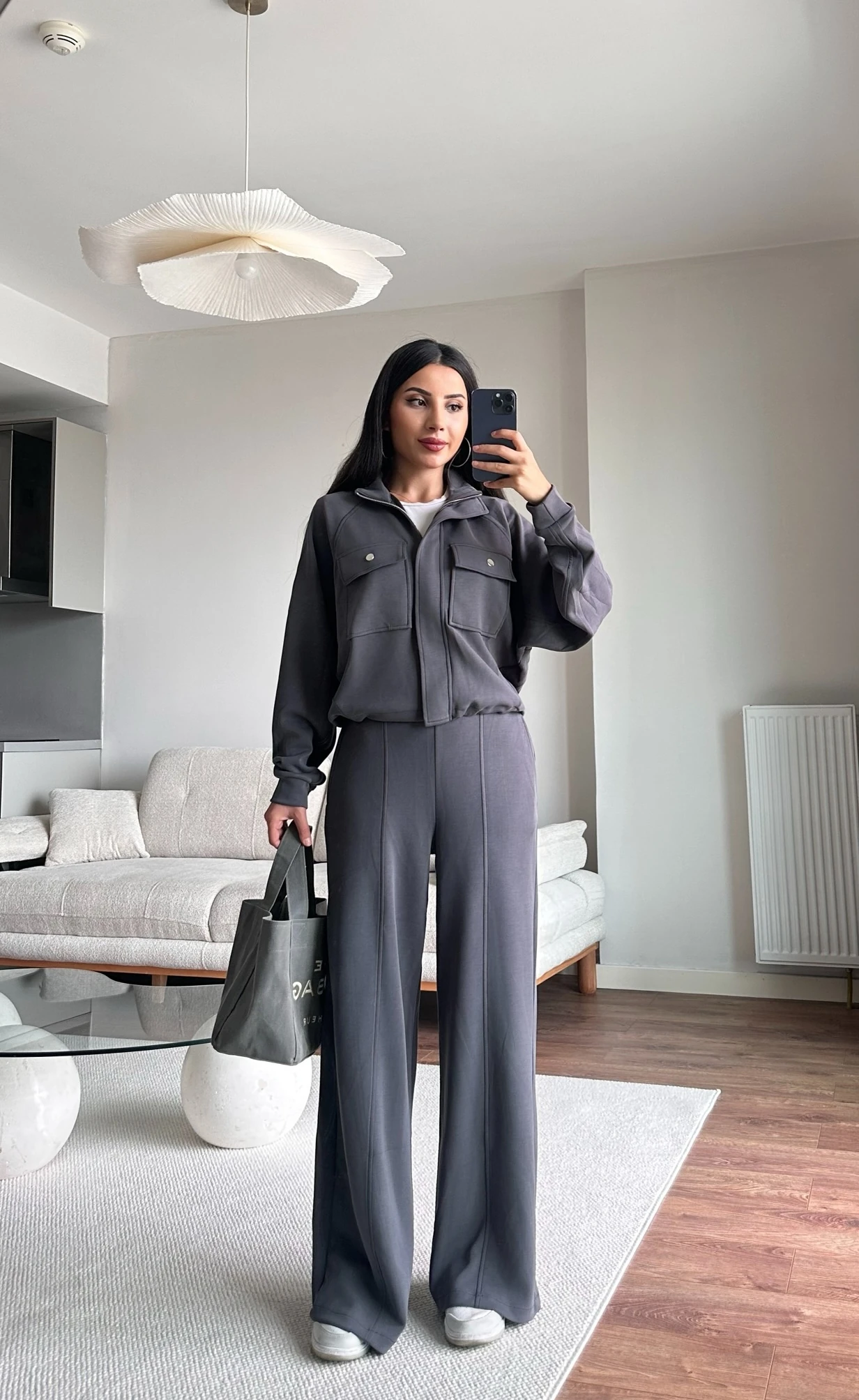 Oys Kumaş Takım - antrasit