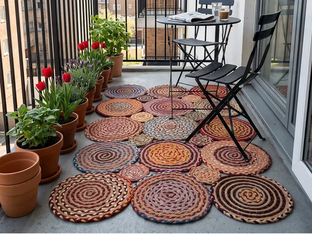 Balcony and outdoor rugs