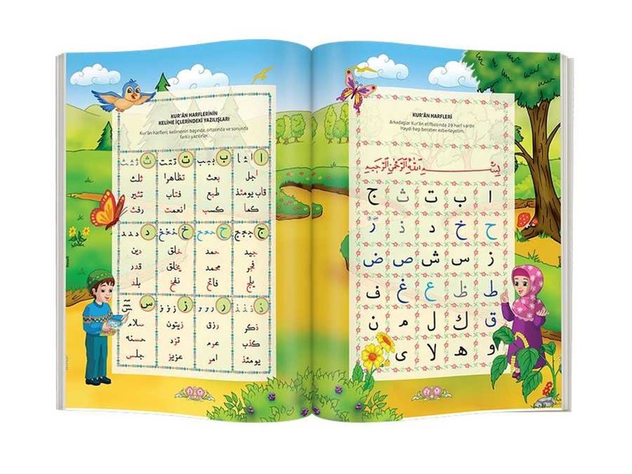 Neşeli Harfler Çocuk Elifbası
