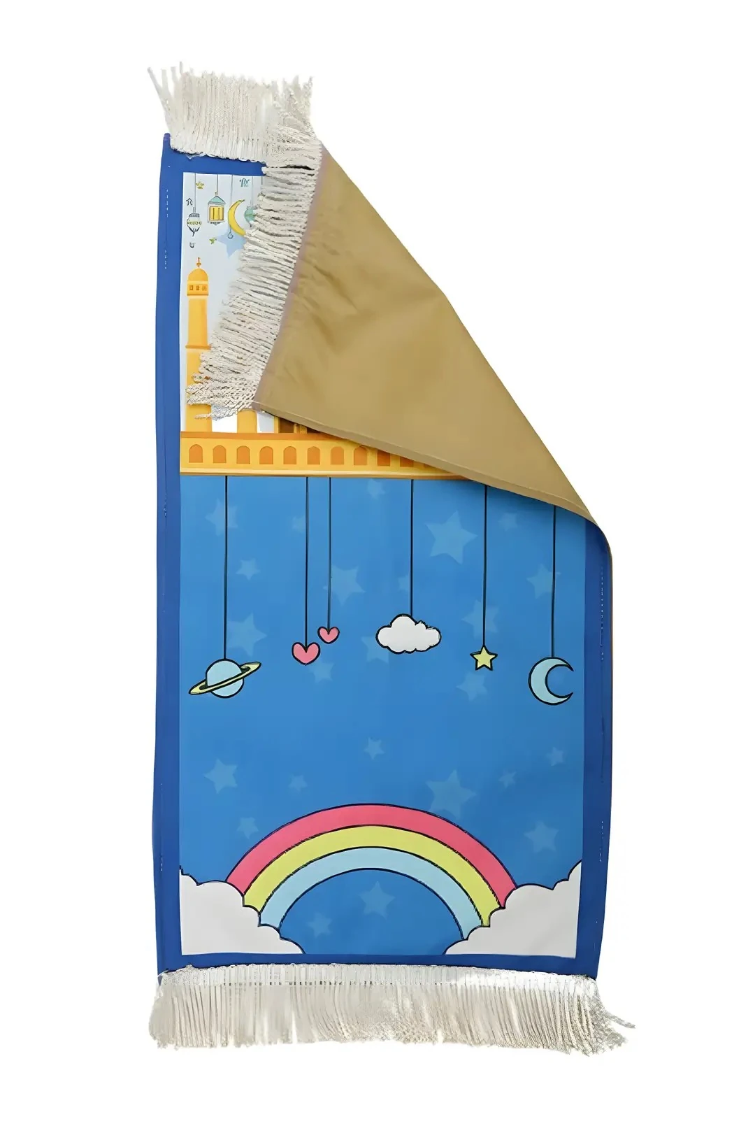 Gökkuşağı Model Çocuk Seccadesi 38x70 cm