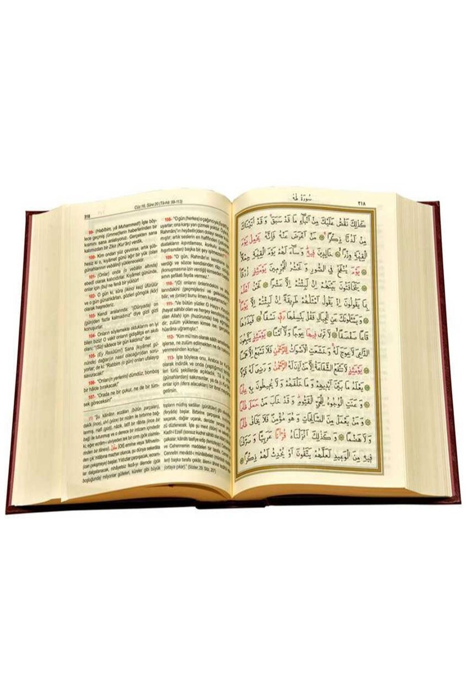 KURAN YOLU MEALİ TAM SAYFA (RAHLE BOY )