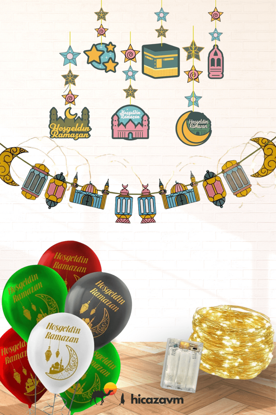 Ramazan Süsleme Seti (Renkli)