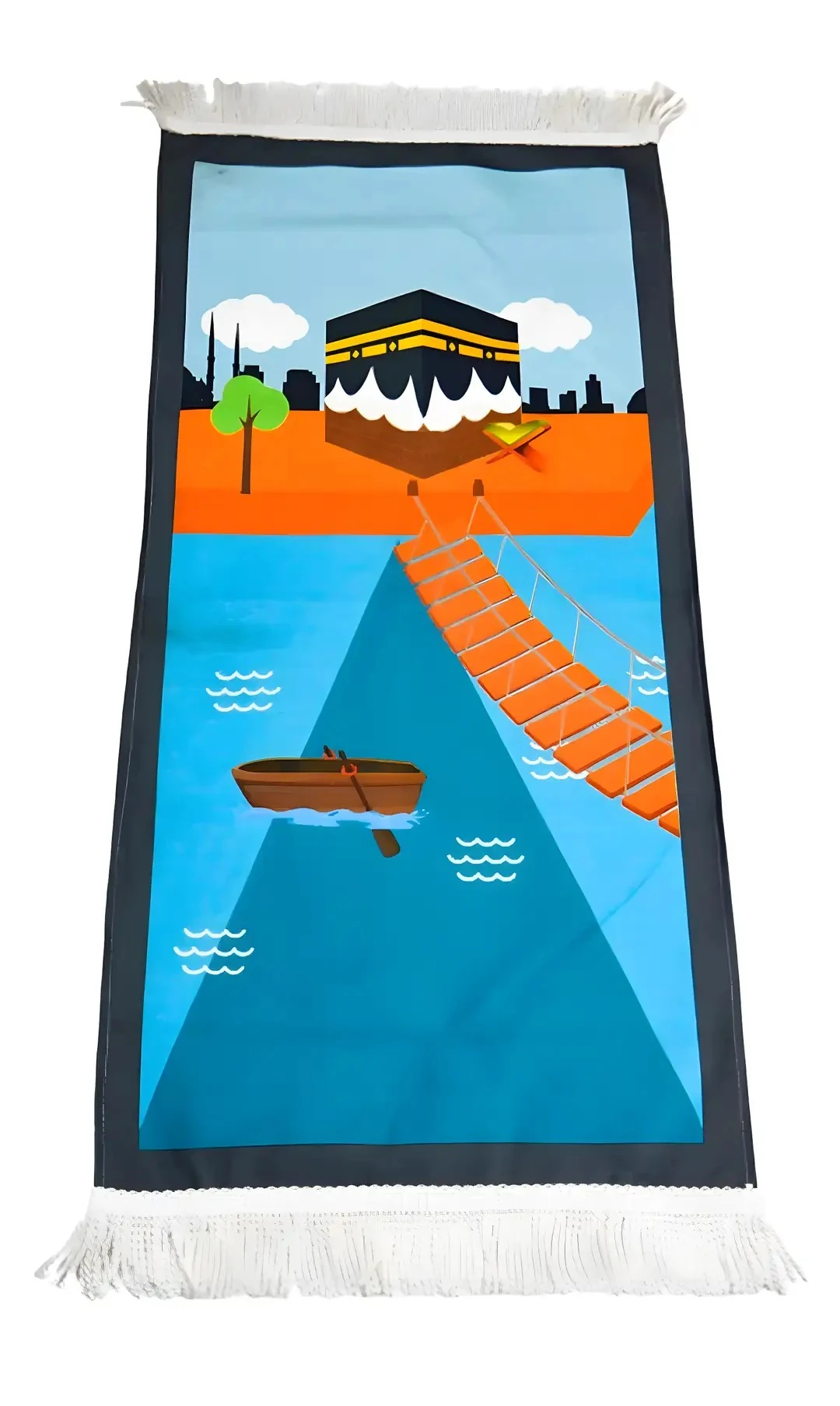 Büyük kayıklı model çocuk seccadesi