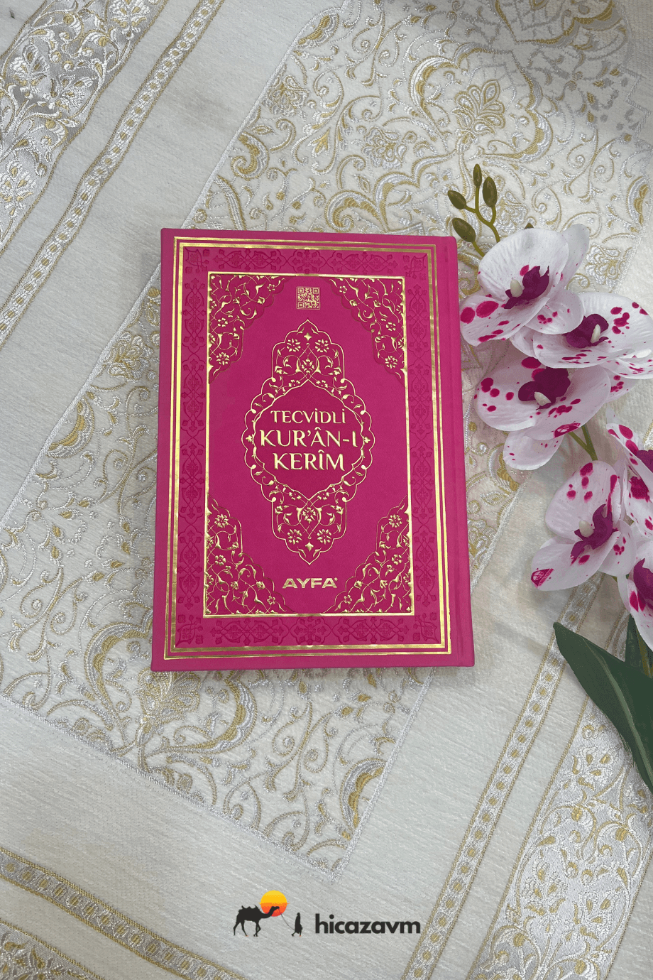 FUŞYA TECVİDLİ KURANI KERİM-TERMO DERİ - ORTA BOY MÜHÜRLÜ