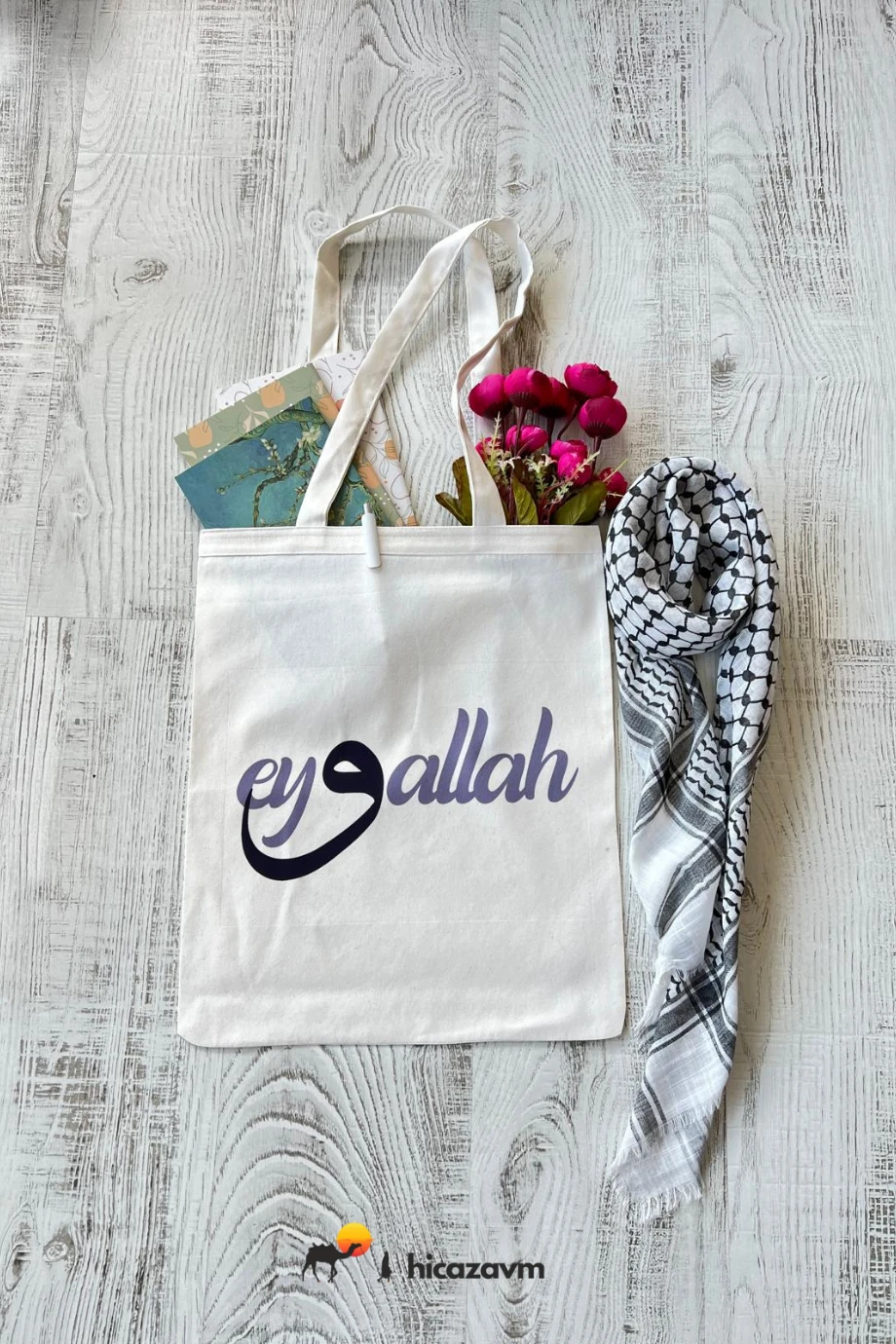 Eyvallah' Yazılı Bez Çanta