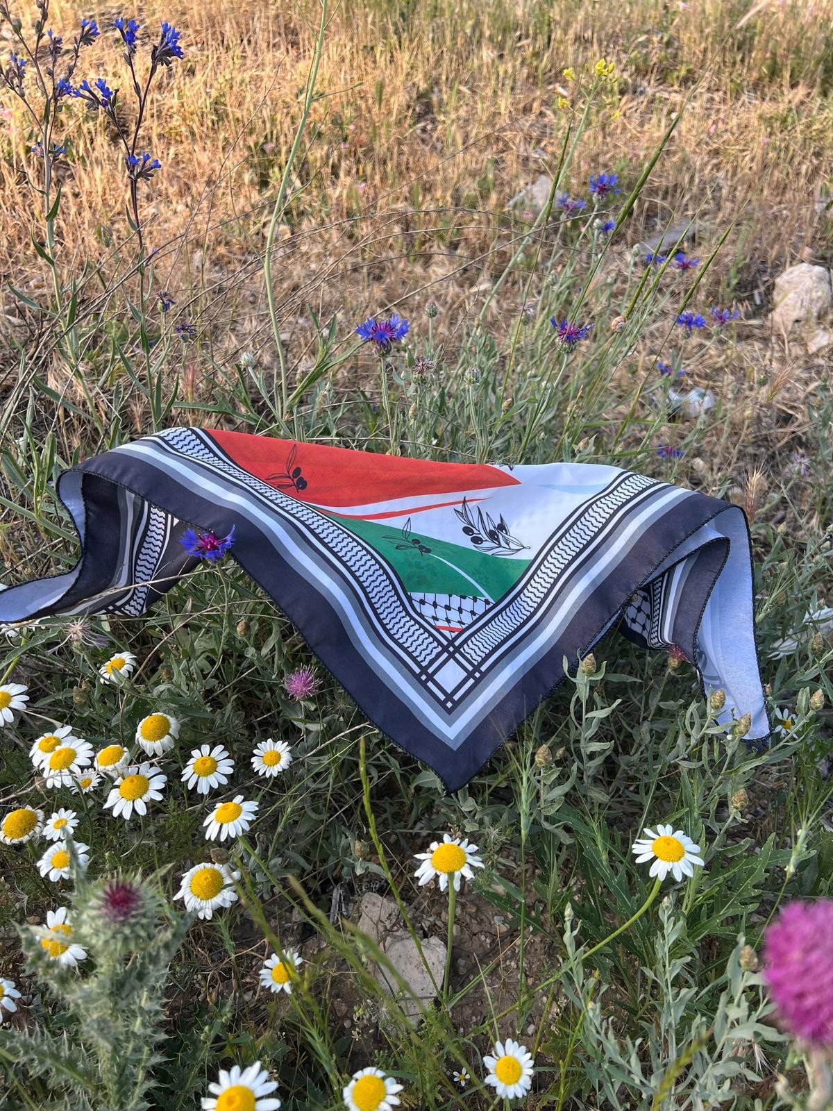 Filistin Zeytin Dalı Fular
