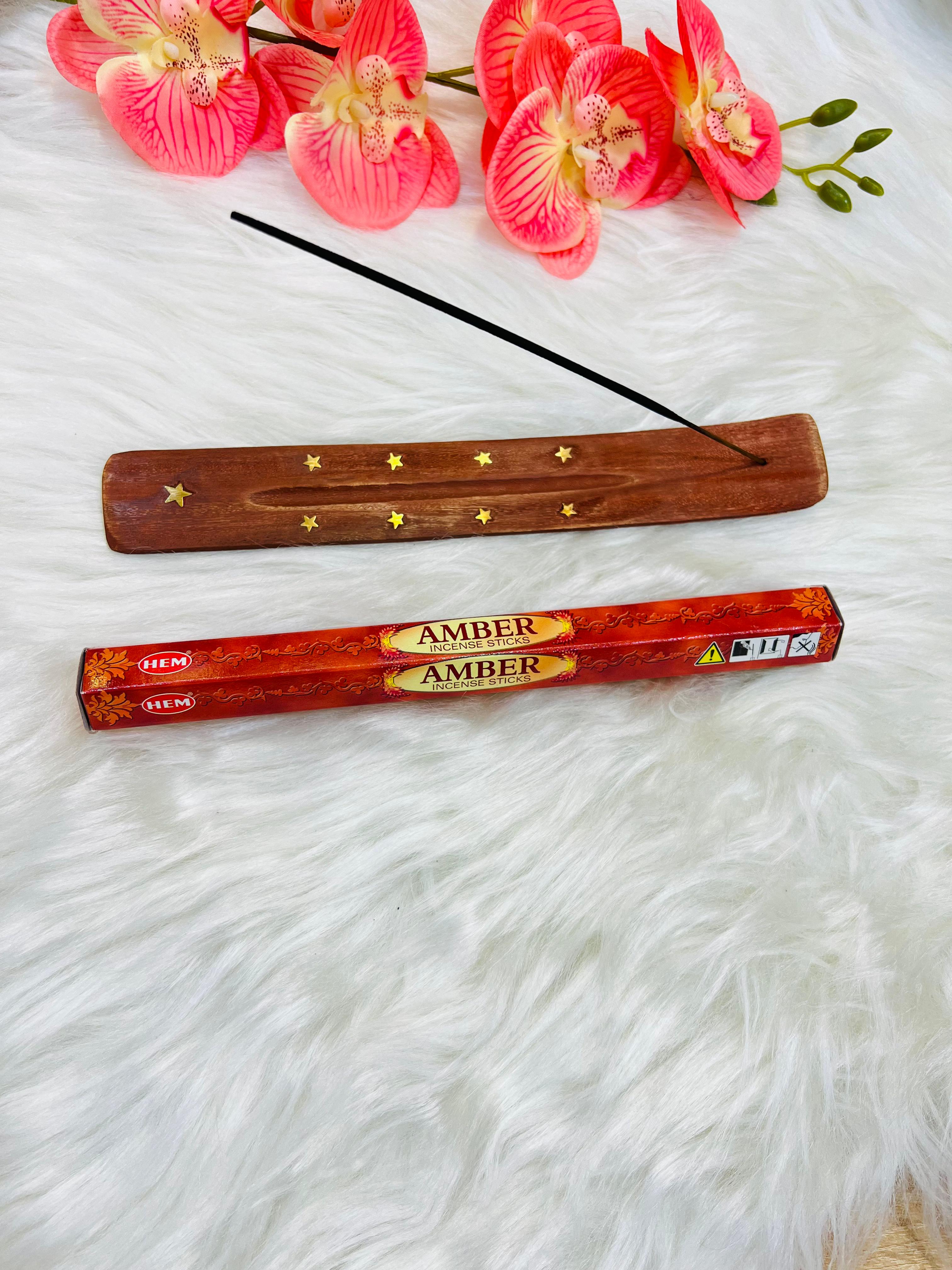 Amber Çubuk Tütsü Ve Standı