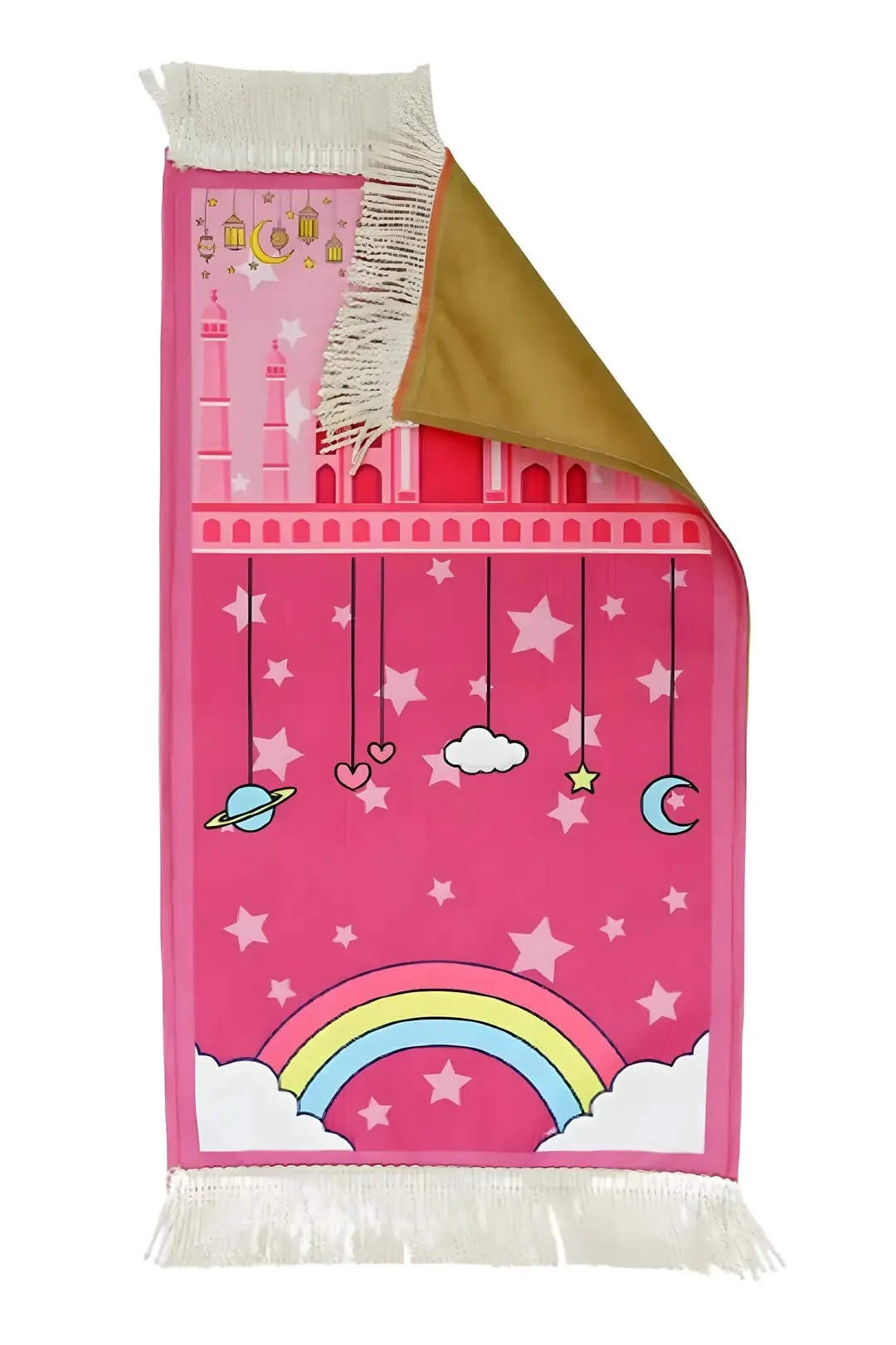 Gökkuşağı Model Çocuk Seccadesi Büyük