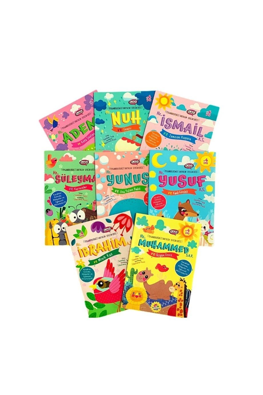 Peygamberlerimizi Tanıyalım Sevelim Serisi (8 Kitap Takım)