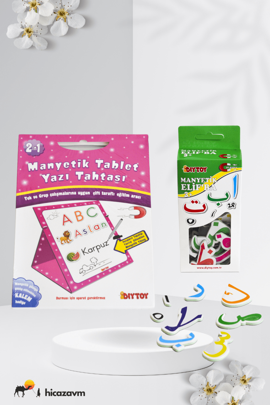 Manyetik Elif Ba Arapça Harfler Ve Manyetik Yazı Tahtası