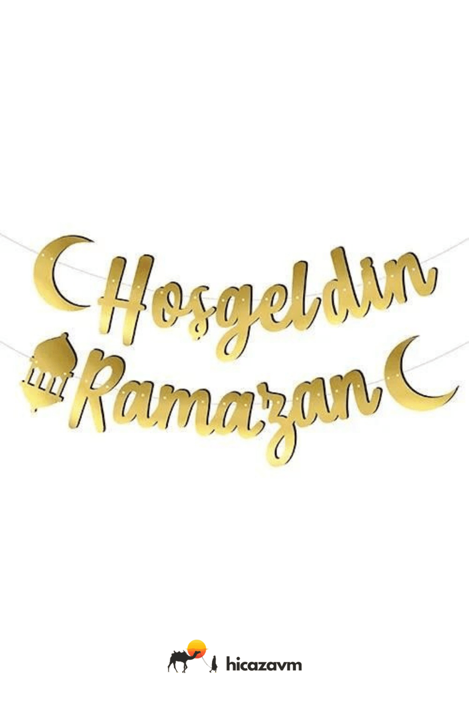 Hoşgeldin Ramazan Yazısı ve 6lı Sarkıt