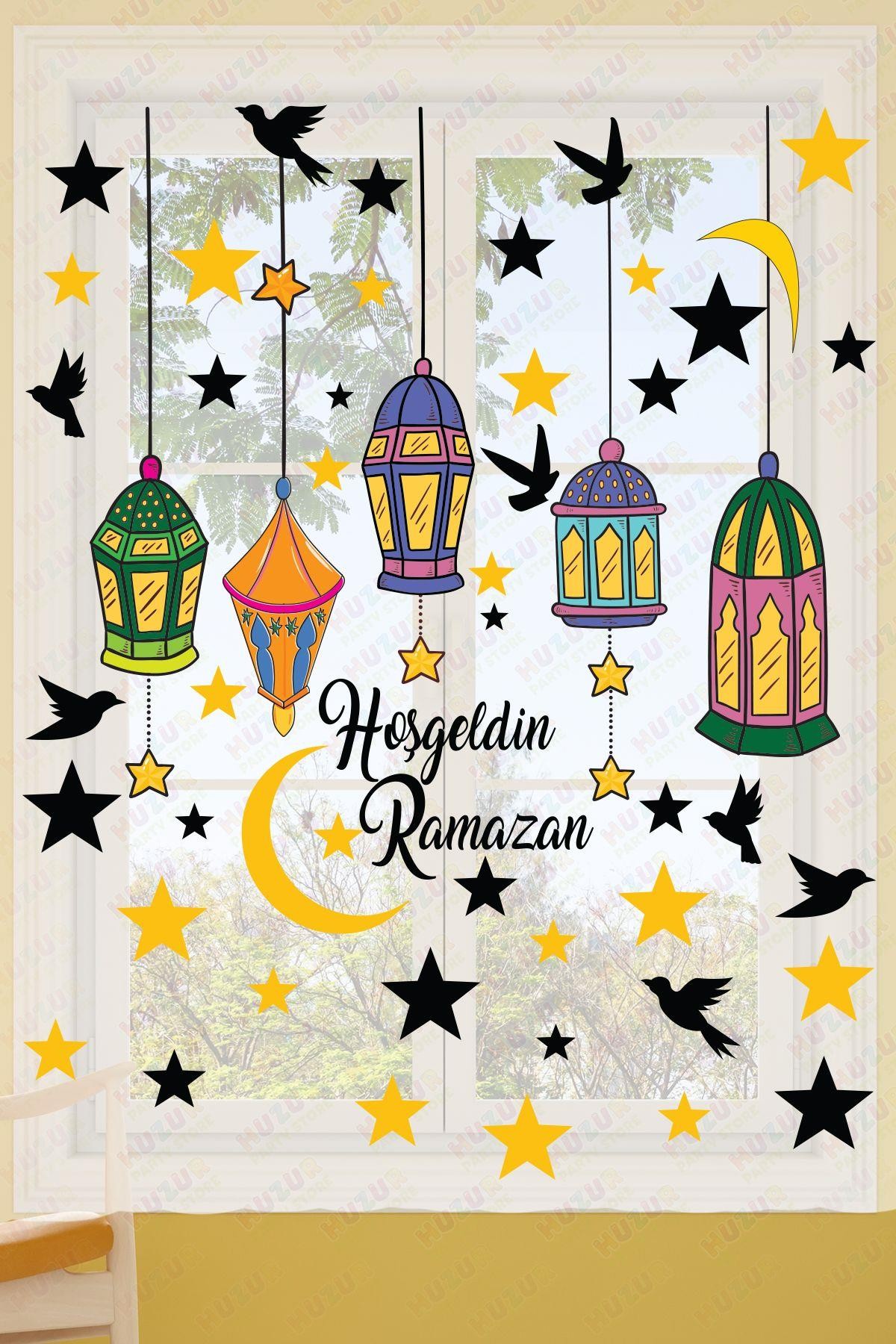 Yapışkanlı Ramazan Süsleme Seti