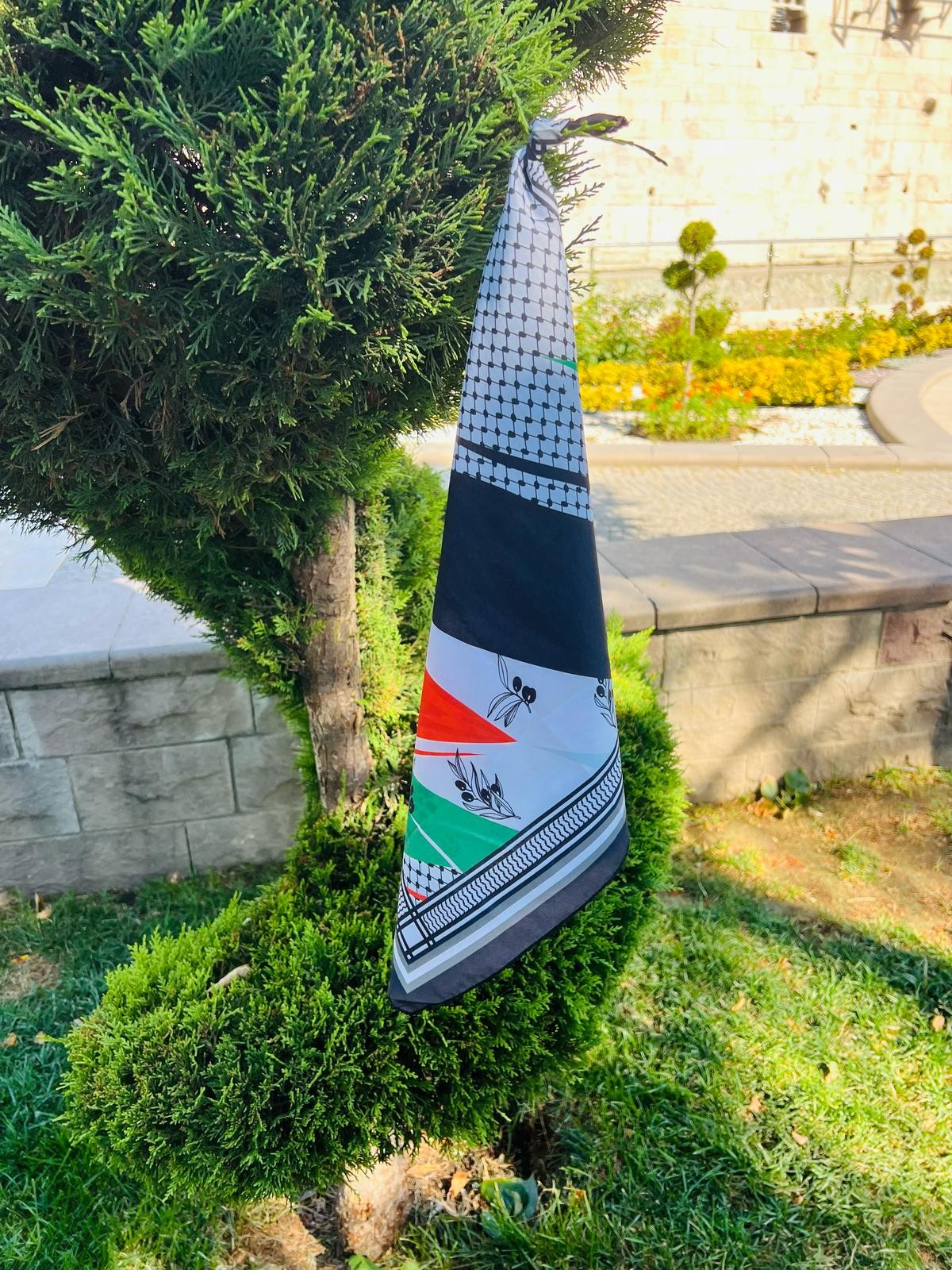 Filistin Zeytin Dalı Fular