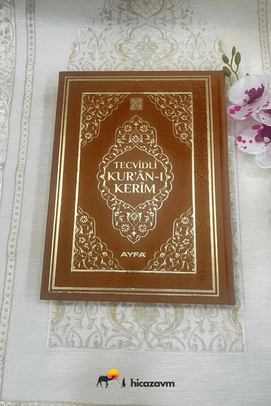TABA TECVİDLİ KURANI KERİM-TERMO DERİ - CAMİ BOY MÜHÜRLÜ
