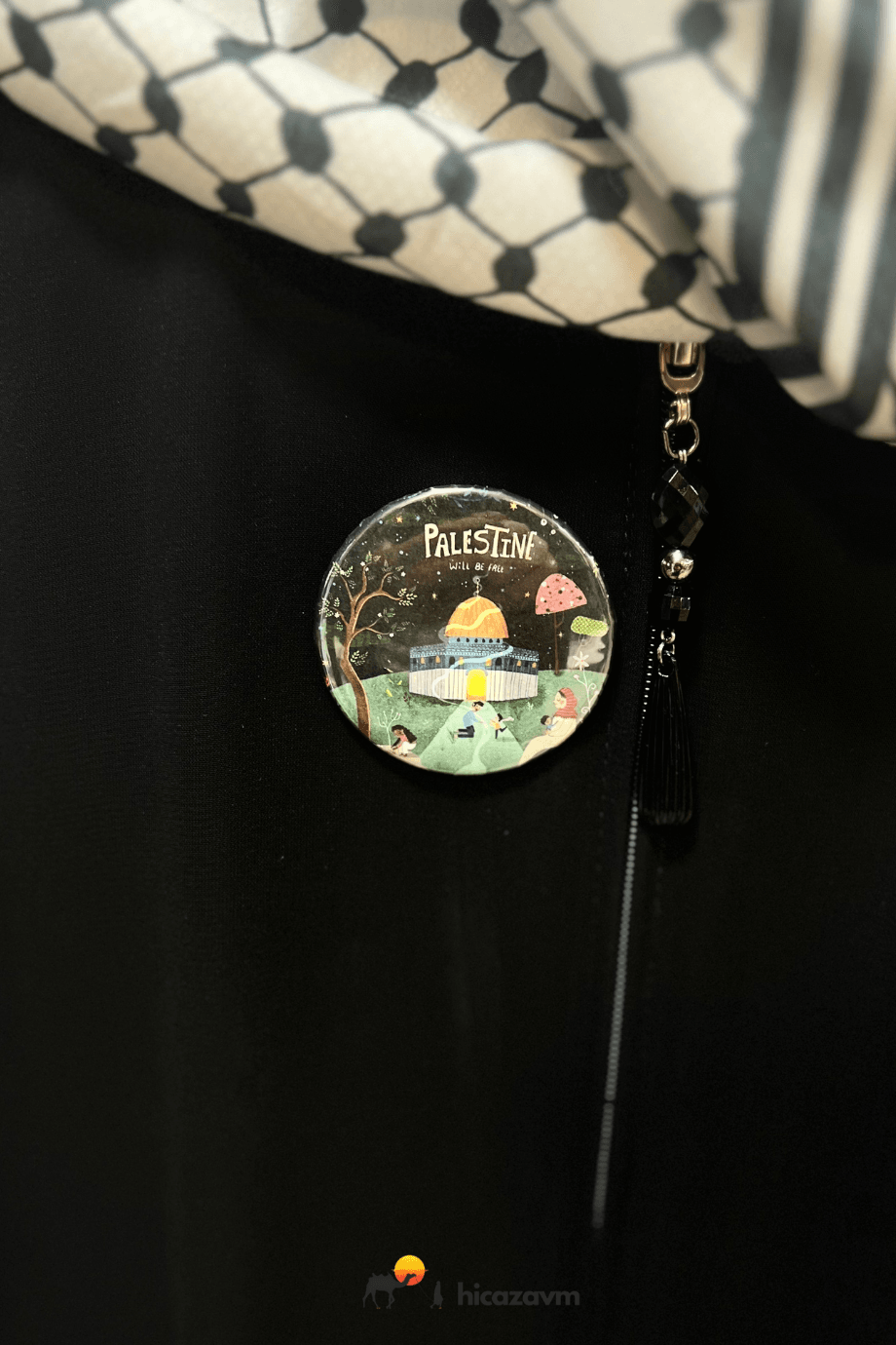 Palestine Rozet