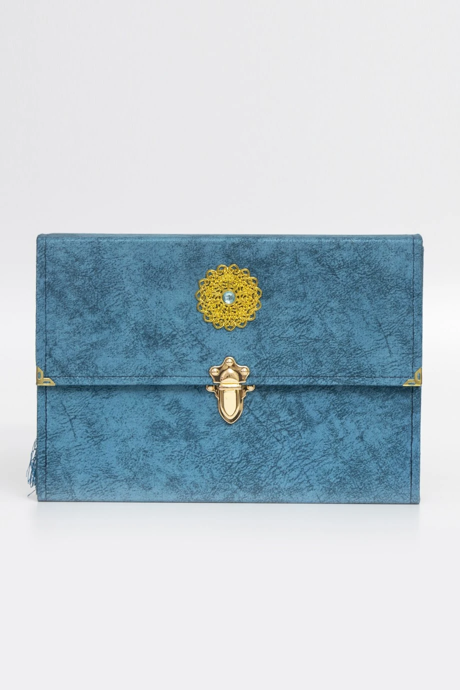 Kadife Çantalı 30 Cüz Kuranı Kerim