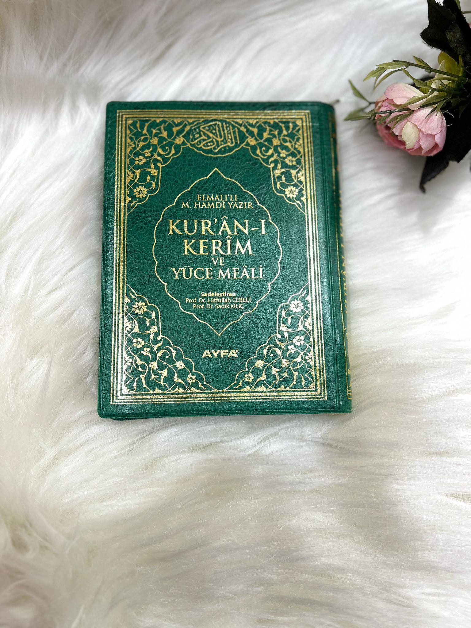 Kuranı Kerim ve Yüce Meali Çanta Boy