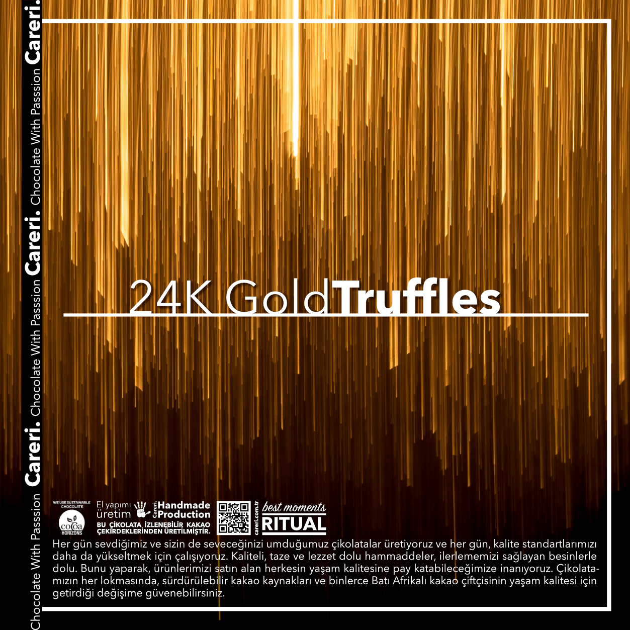 24K Gold Truffles (Kargo Bedava)