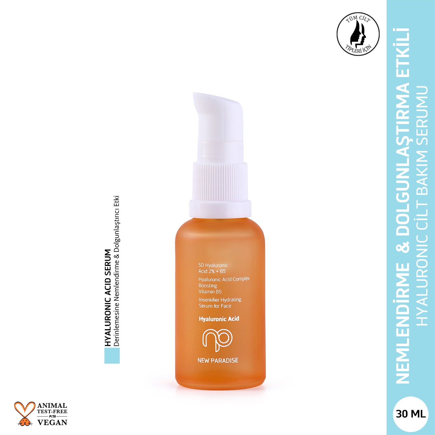 New Paradise Hyaluronic acid Serum (30 ml )