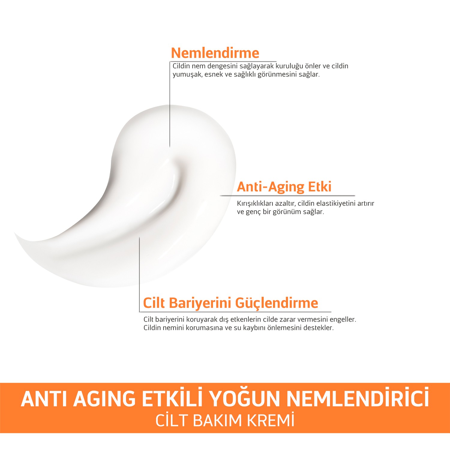 NEW PARADISE Tüm Cilt Tiplerine Özel Anti Aging Yoğun Jel Nemlendirici