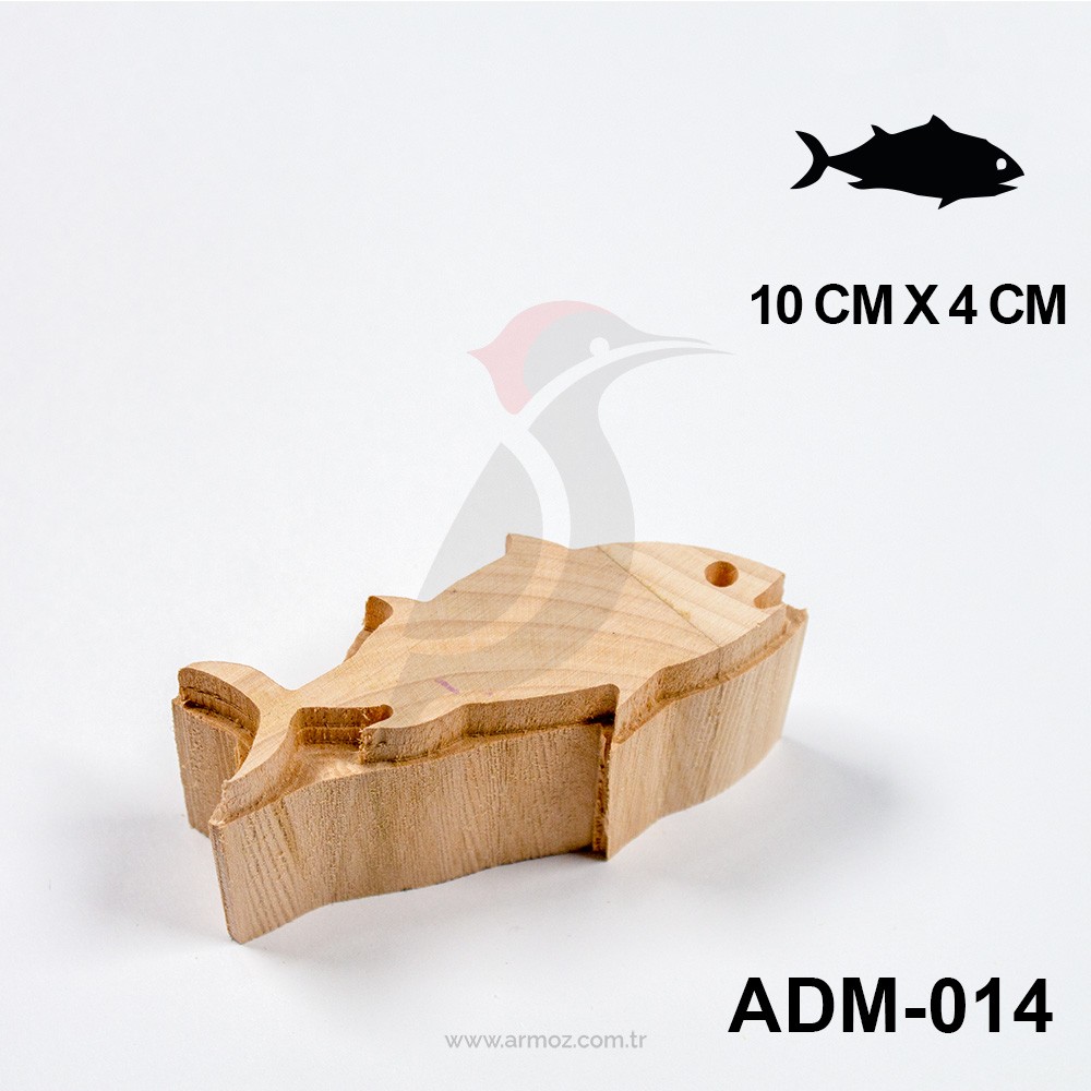 Ahşap Baskı Kalıbı Deniz & Mercan Model - ADM-014