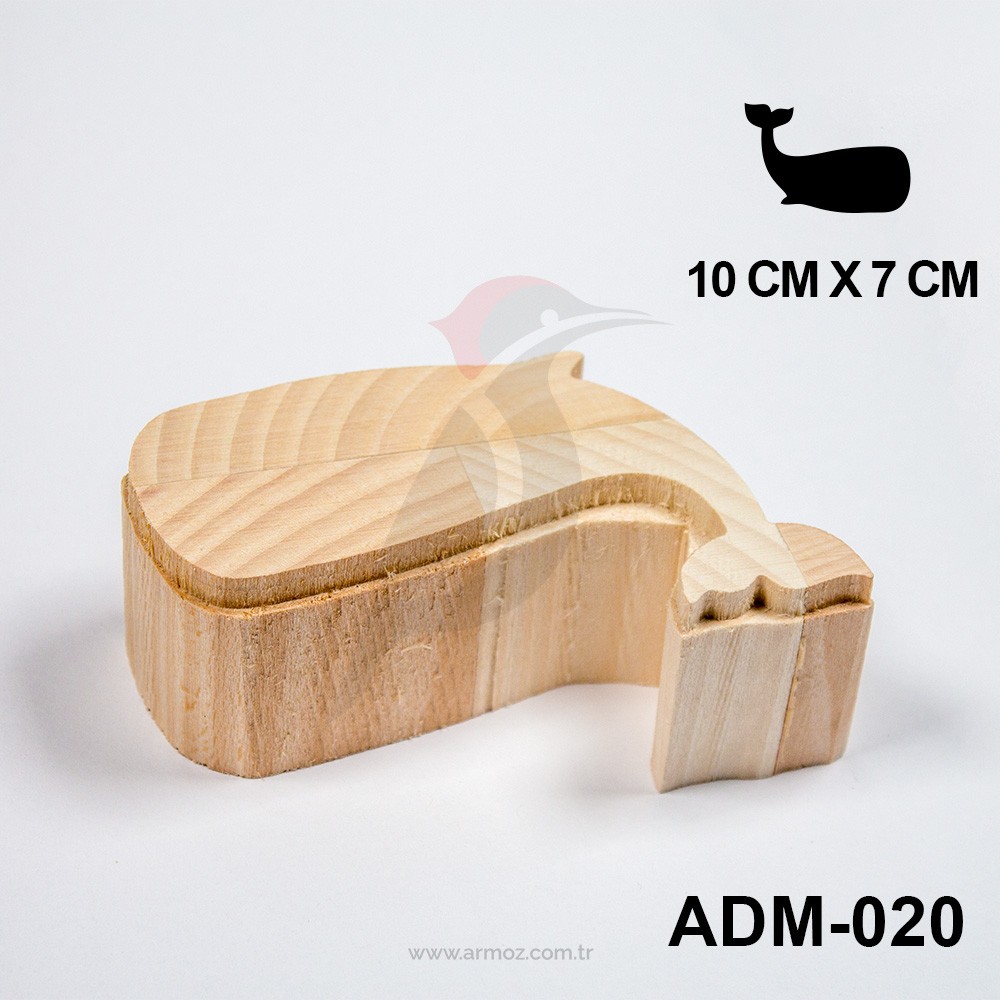 Ahşap Baskı Kalıbı Deniz & Mercan Model - ADM-020