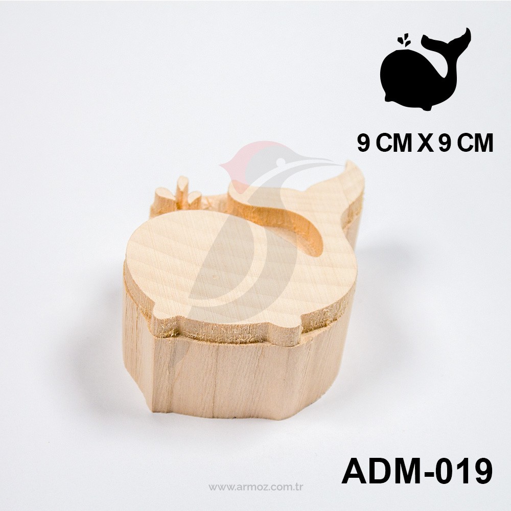 Ahşap Baskı Kalıbı Deniz & Mercan Model - ADM-019