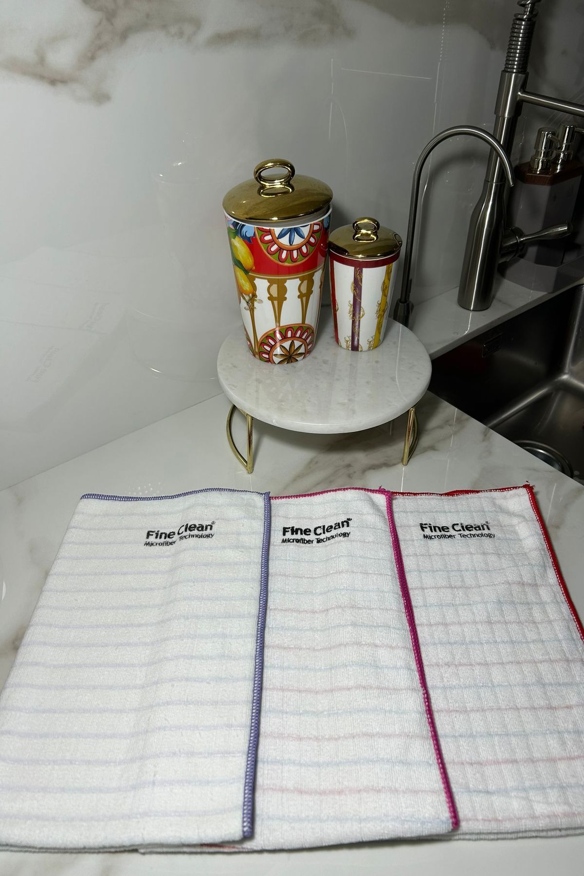 Profesyonel Mikrofiber Sihirli Bulaşık Kurulama Durulama Bezi 40*60 (3 ADET)