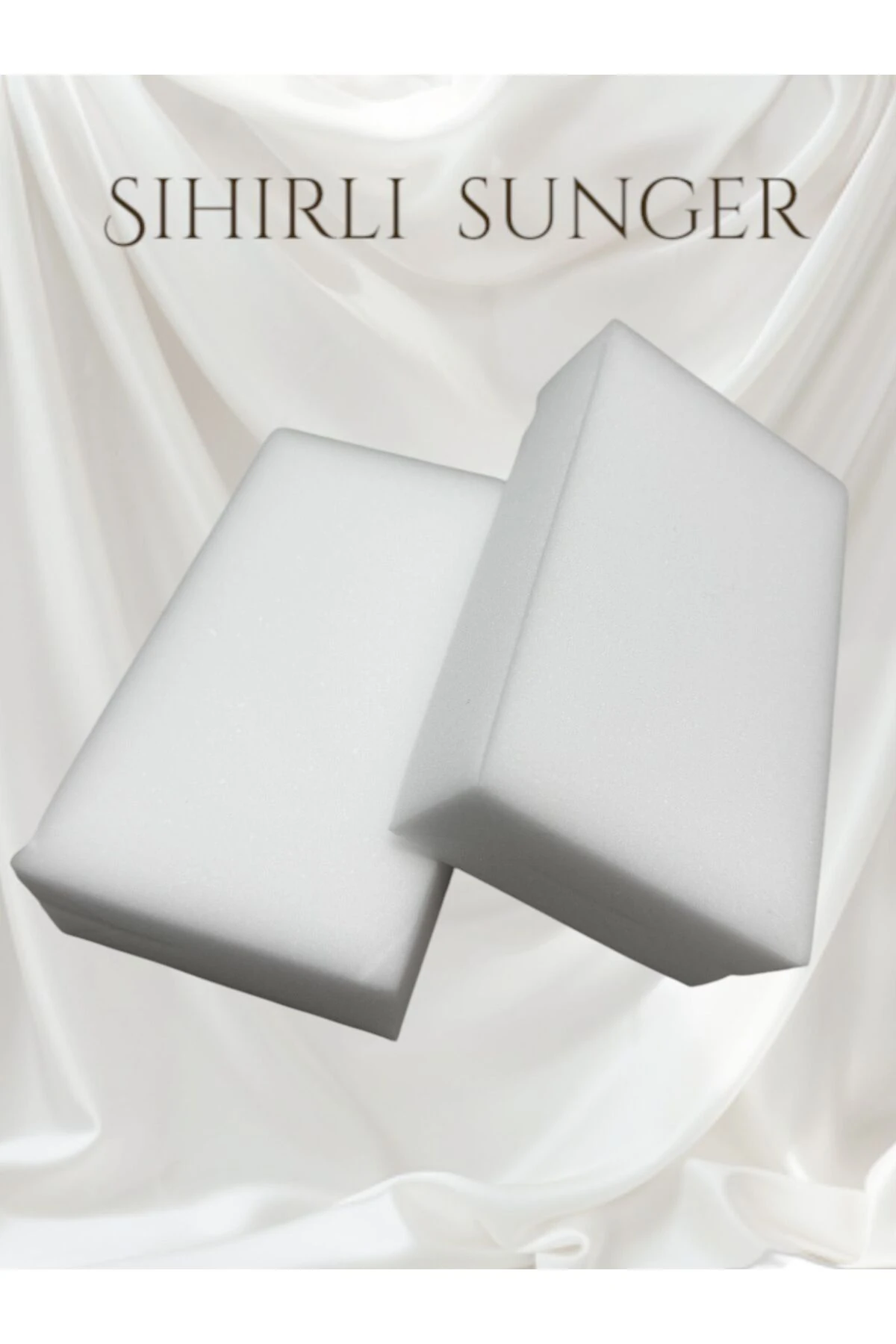 ( 2 Adet ) Oto Sihirli Sünger KılcaL Çizik Giderici ,Leke Çıkarıcı Silgi Sünger