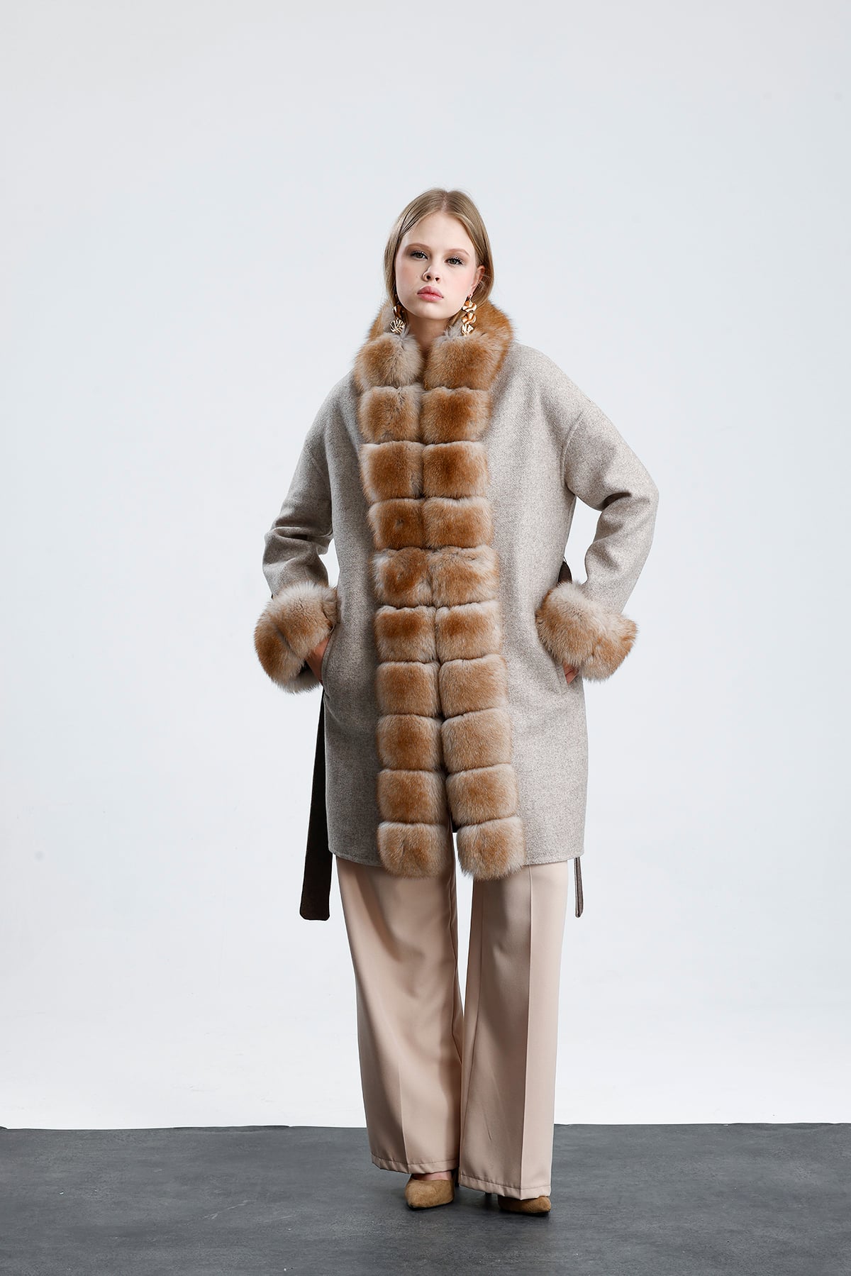 FINESSE LUX Alpaca Coat