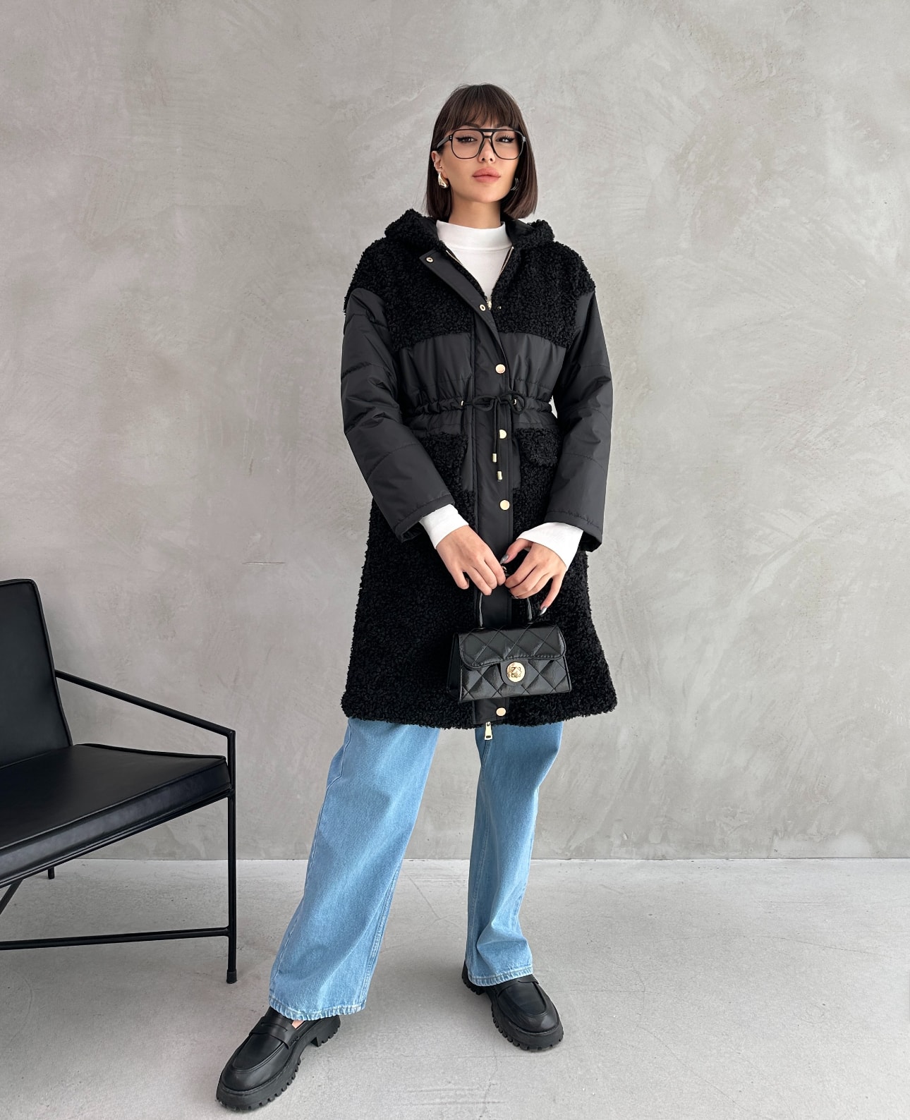 Monarch Coat - Siyah