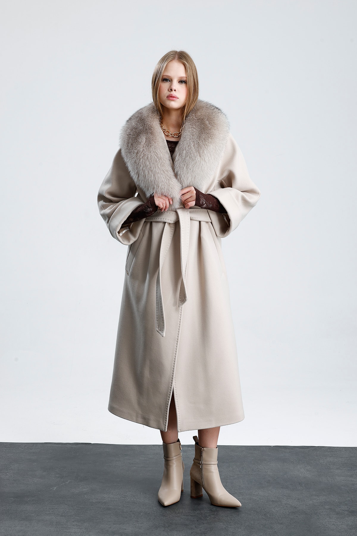 THE SAGE Fur Shawl