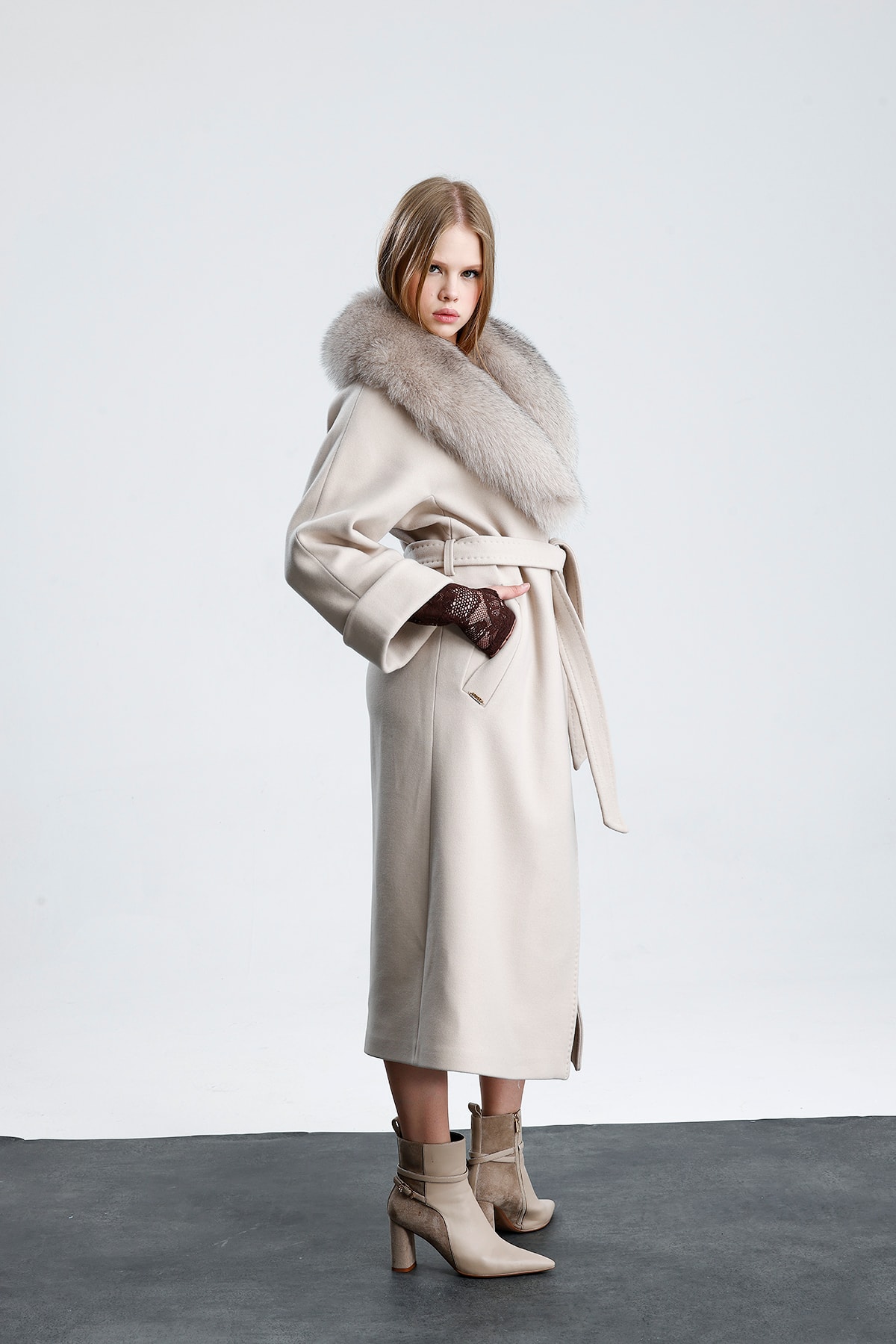 THE SAGE Fur Shawl