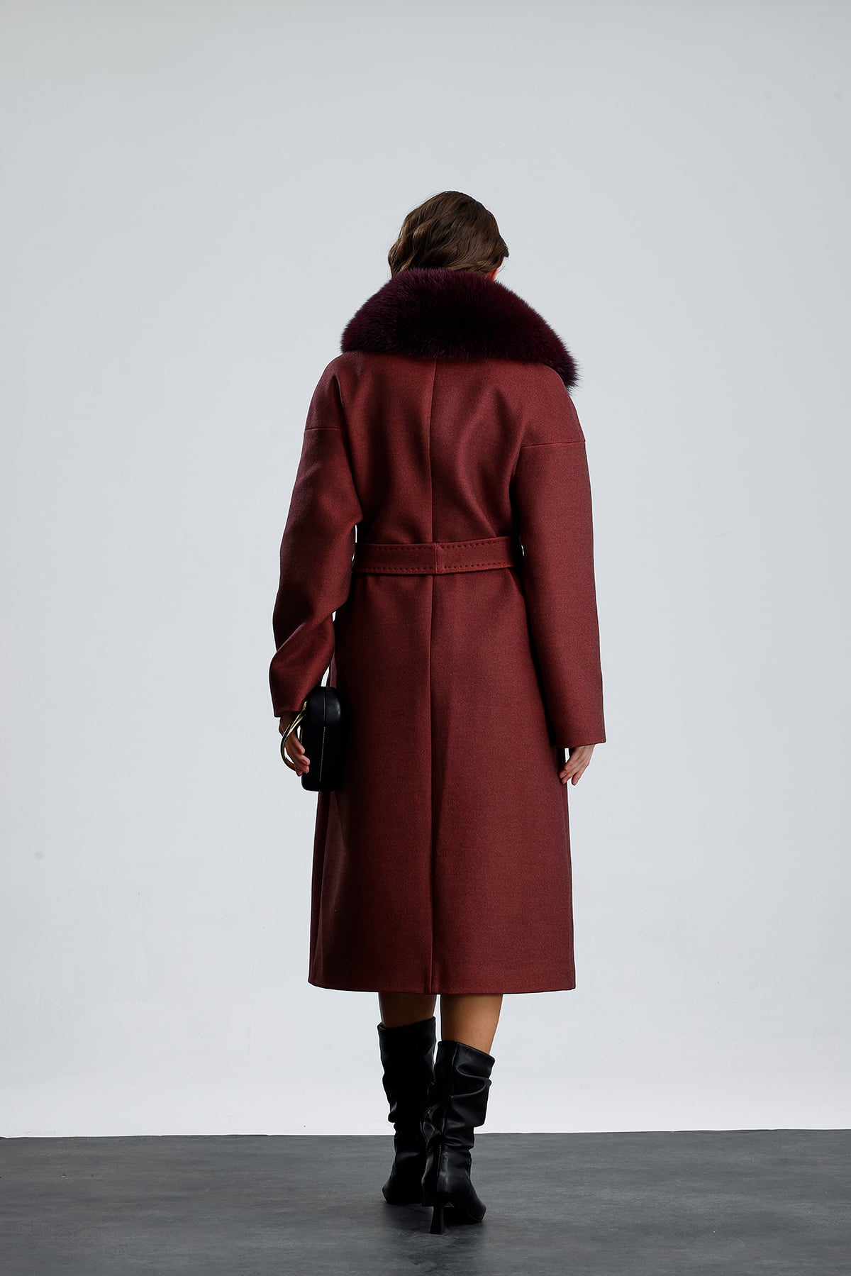 MISTY BLOOM Cashmere Coat