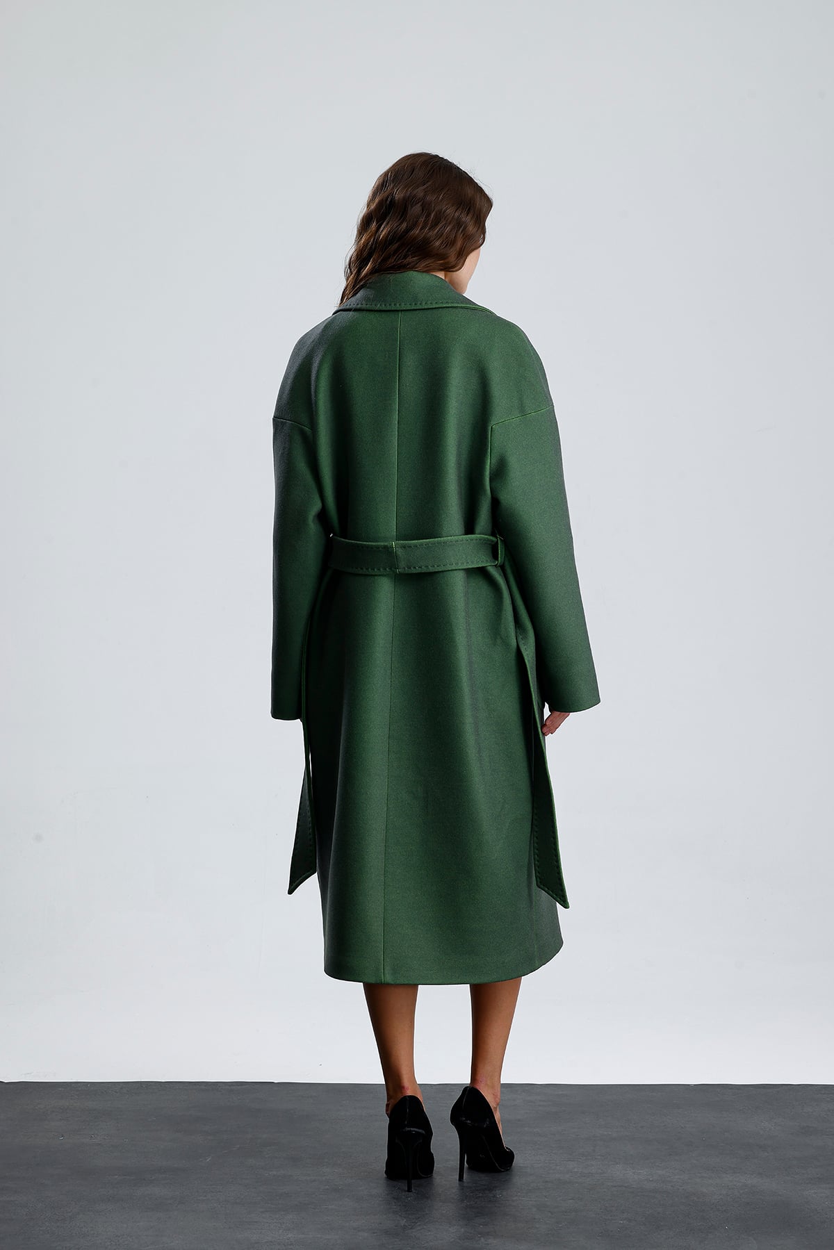 MISTY BLOOM Furless Cashmere Coat