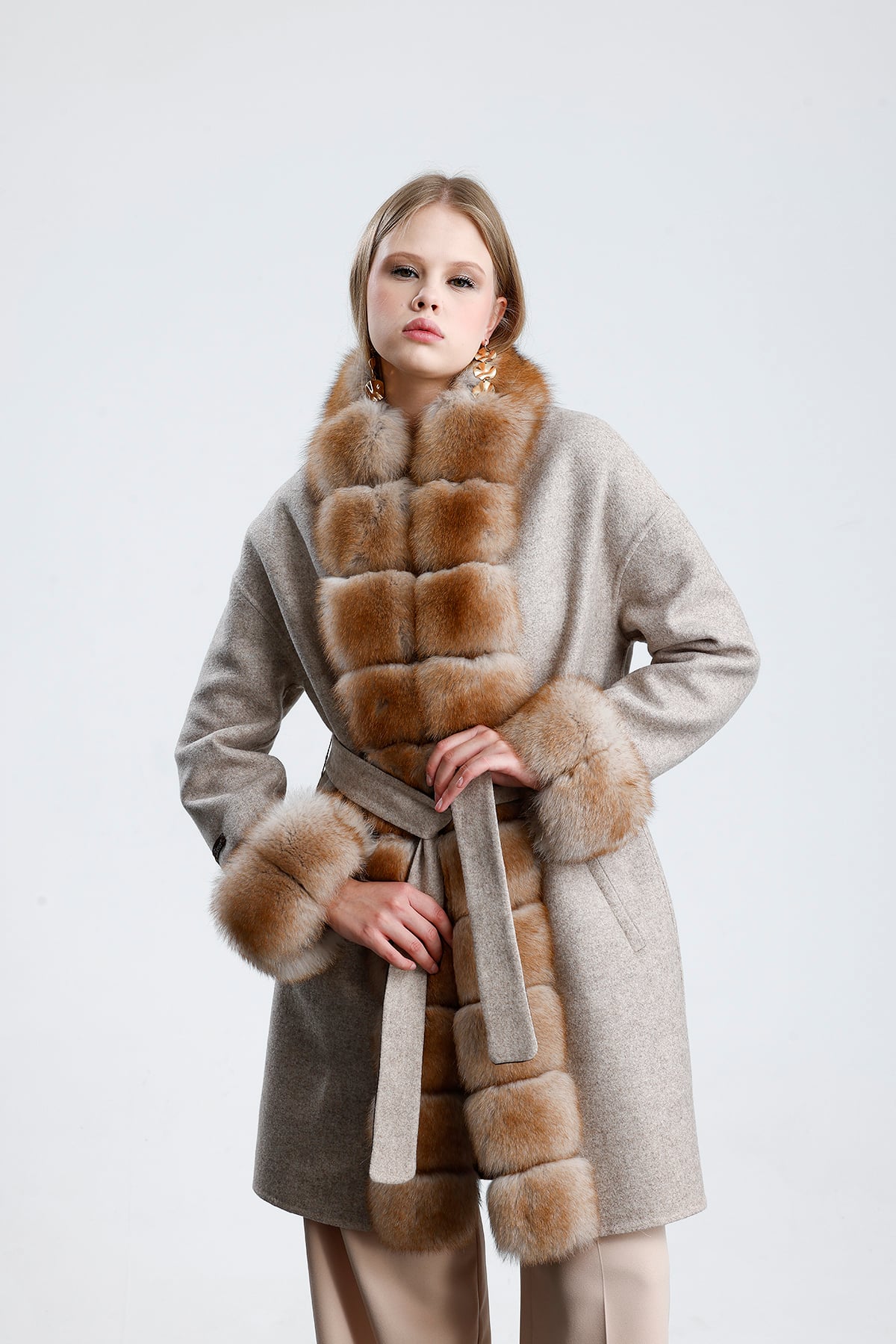FINESSE LUX Alpaca Coat