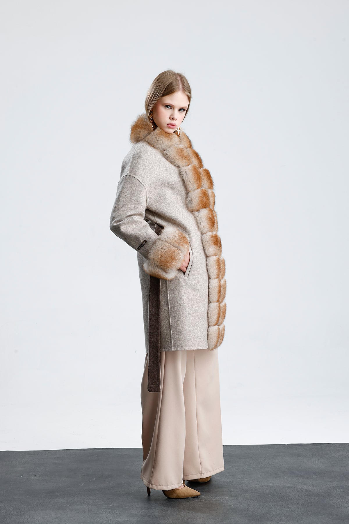 FINESSE LUX Alpaca Coat