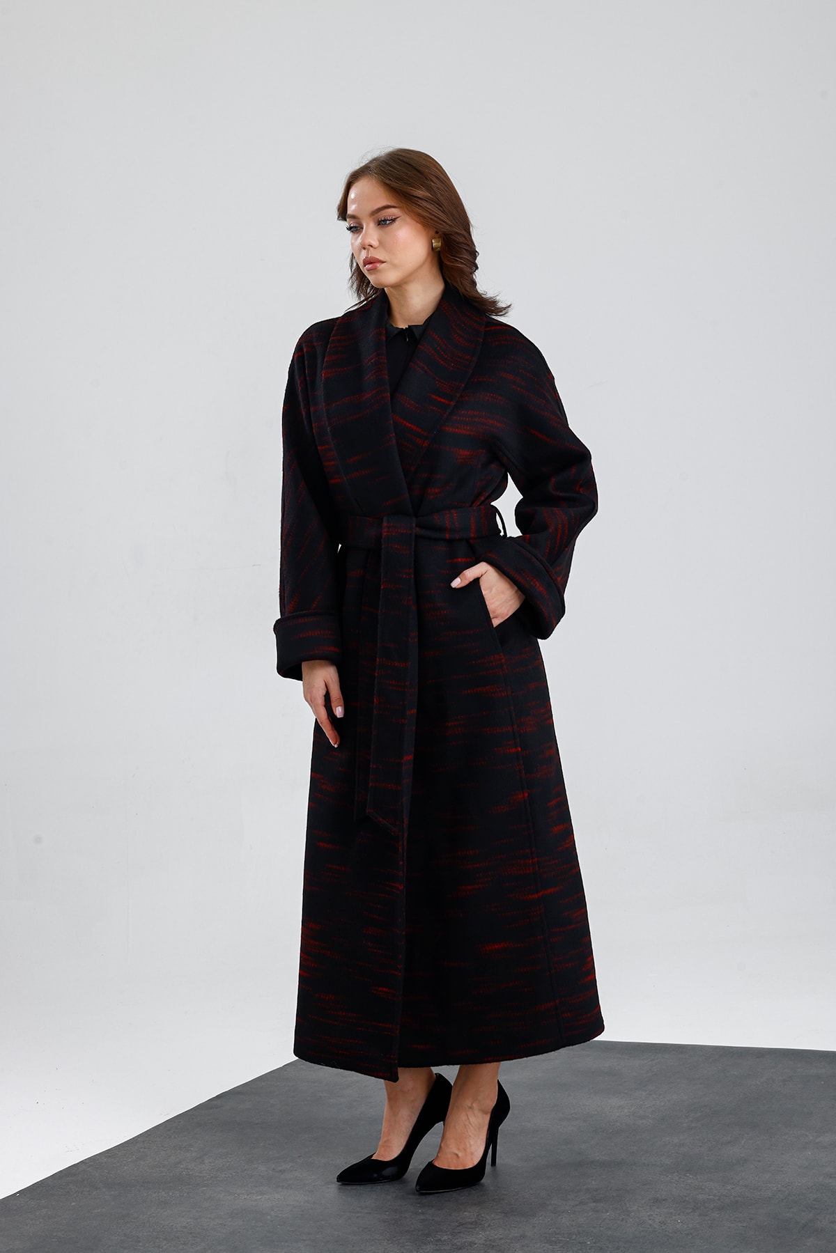 AURORA WRAP - Siyah